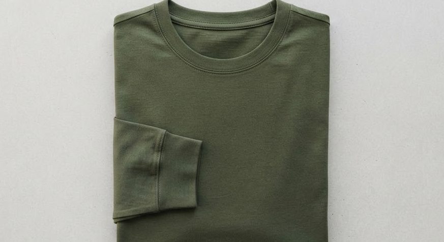 Heavyweight Crew — Olive — detail view